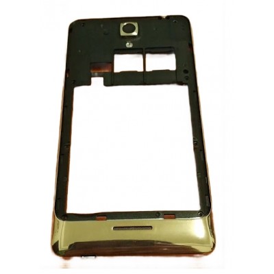 Middle Frame Ring Only For Lenovo Golden Warrior S8 Black By - Maxbhi Com