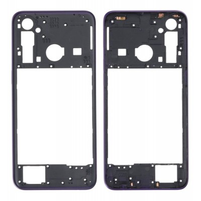 Middle Frame Ring Only For Realme 5 Pro Blue By - Maxbhi Com