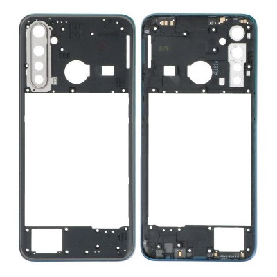 Middle Frame Ring Only For Realme 5 Pro Green By - Maxbhi Com