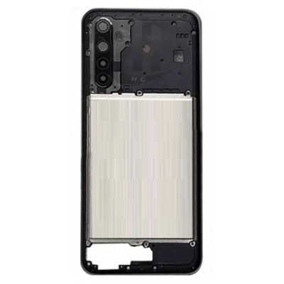 Middle Frame Ring Only For Realme 6 Black By - Maxbhi Com