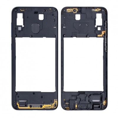 Middle Frame Ring Only for Samsung Galaxy A20 Black