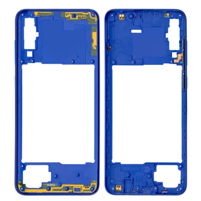 Middle Frame Ring Only For Samsung Galaxy A70 Blue By - Maxbhi Com