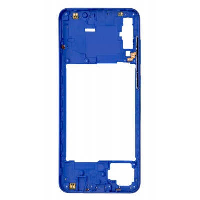 Middle Frame Ring Only For Samsung Galaxy A70 Blue By - Maxbhi Com