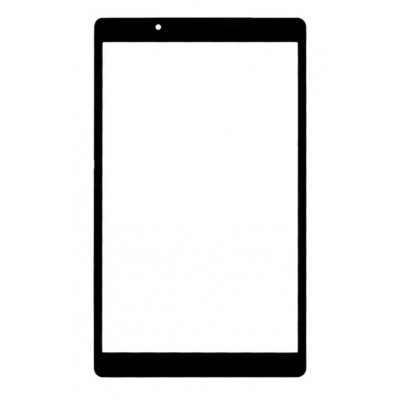 Replacement Front Glass For Lenovo Tab E8 Black By - Maxbhi Com