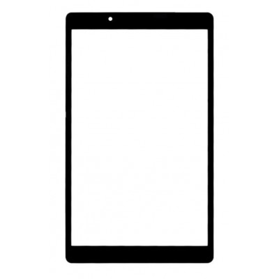 Replacement Front Glass For Lenovo Tab E8 Black By - Maxbhi Com
