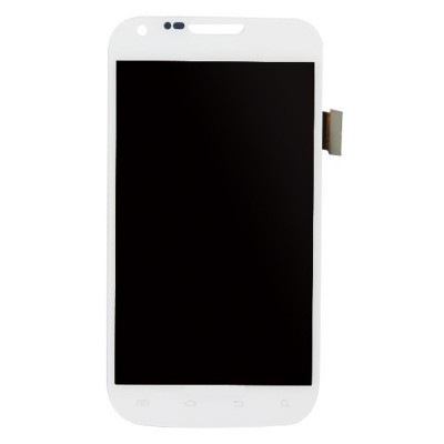 LCD with Touch Screen for Samsung Hercules - White