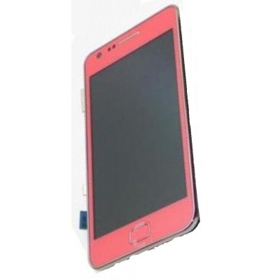 LCD with Touch Screen for Samsung I9100G Galaxy S II - Pink