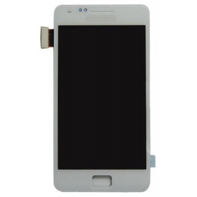 LCD with Touch Screen for Samsung I9100G Galaxy S II - White