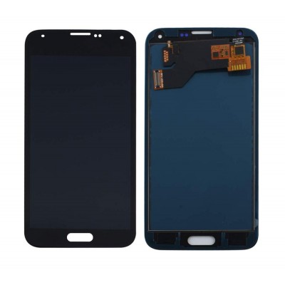Lcd With Touch Screen For Samsung Galaxy S5 Black By - Maxbhi Com