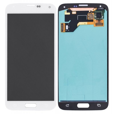 Lcd With Touch Screen For Samsung Galaxy S5 Duos White By - Maxbhi Com