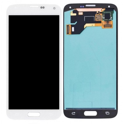 Lcd With Touch Screen For Samsung Galaxy S5 Ltea G906s White By - Maxbhi Com
