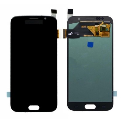 Lcd With Touch Screen For Samsung Galaxy S6 128gb Black By - Maxbhi Com