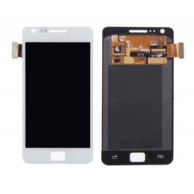 Lcd With Touch Screen For Samsung I9105p Galaxy S Ii Plus With Nfc White By - Maxbhi Com