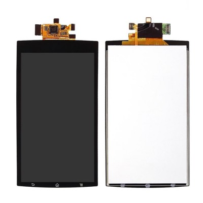 Lcd With Touch Screen For Sony Ericsson Xperia Arc S Lt18i Black By - Maxbhi Com