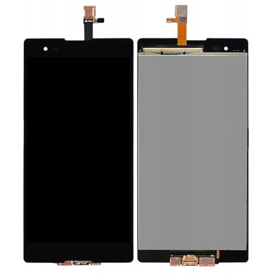 Lcd With Touch Screen For Sony Ericsson Xperia T2 Ultra D5303 White By - Maxbhi Com
