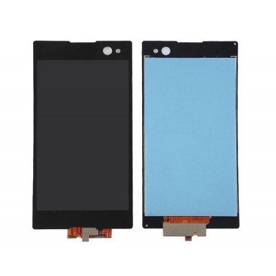 Lcd With Touch Screen For Sony Xperia C3 Black By - Maxbhi Com