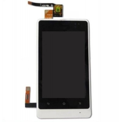 Lcd With Touch Screen For Sony Xperia Go White By - Maxbhi.com