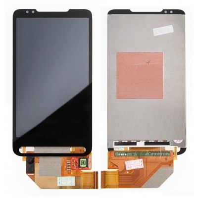 Lcd With Touch Screen For Tata Docomo Htc Hd2 Black By - Maxbhi Com