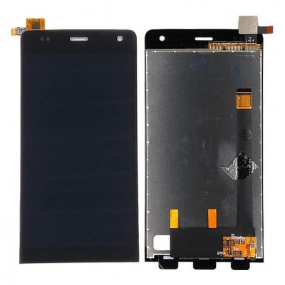 Lcd With Touch Screen For Wiko Getaway Black By - Maxbhi Com