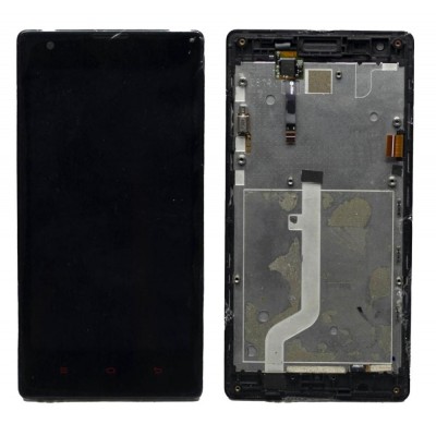 Lcd With Touch Screen For Xiaomi Redmi 1s Black By - Maxbhi Com