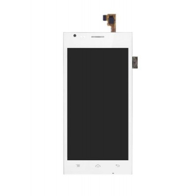 Lcd With Touch Screen For Xolo A600 White By - Maxbhi.com