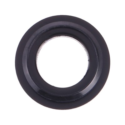 Camera Lens Glass with Frame for Oppo F7 Black