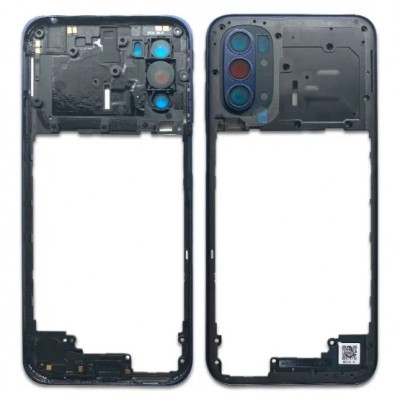 Middle Frame Ring Only For Motorola Moto G31 Blue By - Maxbhi Com