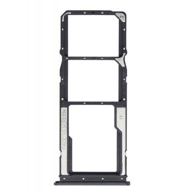 Sim Card Holder Tray For Xiaomi Redmi 8a Dual Black - Maxbhi Com