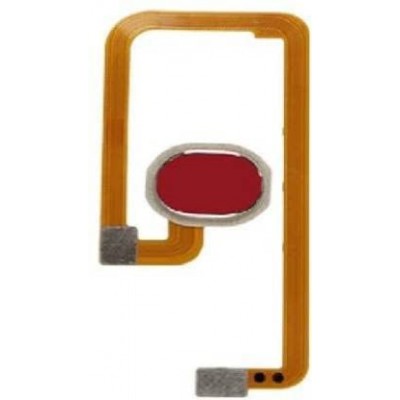 Fingerprint Sensor Flex Cable For Oppo A5 Red By - Maxbhi Com