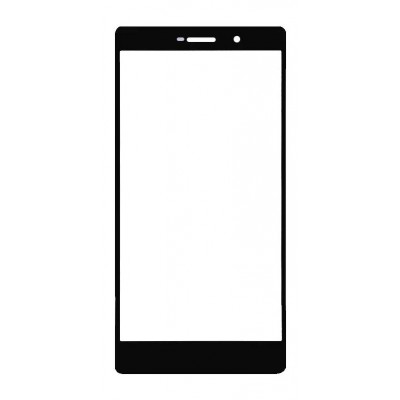 Replacement Front Glass For Huawei Ascend P8max Black By - Maxbhi Com