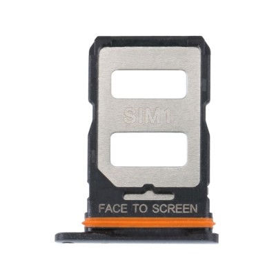 Sim Card Holder Tray For Xiaomi 12t 5g Black - Maxbhi Com