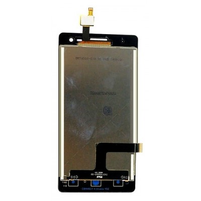 Lcd With Touch Screen For Zte Blade Q Pro Silver By - Maxbhi Com