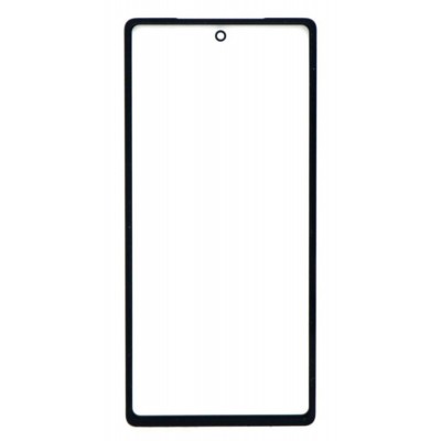 Replacement Front Glass For Google Pixel 7a Black By - Maxbhi Com