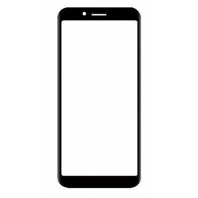 Replacement Front Glass For Blu Studio X5 Max Black By - Maxbhi Com