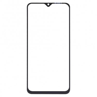 Replacement Front Glass For Vivo Y75s 5g Black By - Maxbhi Com