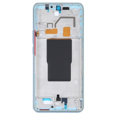 Lcd Frame Middle Chassis For Xiaomi 12t 5g Blue By - Maxbhi Com