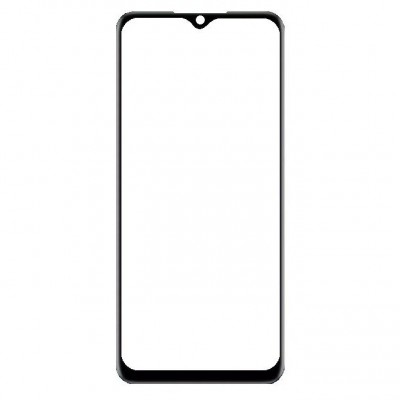 Replacement Front Glass For Realme V23i 5g Black By - Maxbhi Com