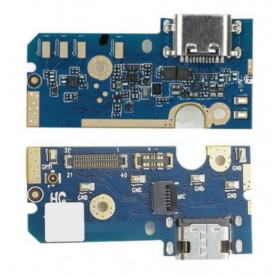 Charging Connector Flex Pcb Board For Blackview Oscal S80 By - Maxbhi Com