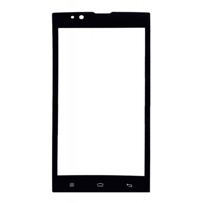 Replacement Front Glass For Micromax Canvas Blaze 4g Plus Gold By - Maxbhi Com