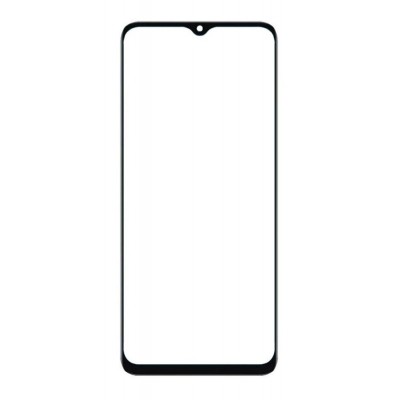 Replacement Front Glass For Realme 10t 5g Black By - Maxbhi Com