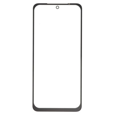Replacement Front Glass For Xiaomi Redmi Note 12s Black By - Maxbhi Com