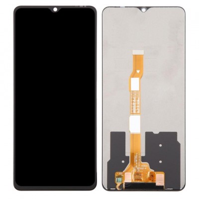 LCD with Touch Screen for Vivo Y35 Plus Black