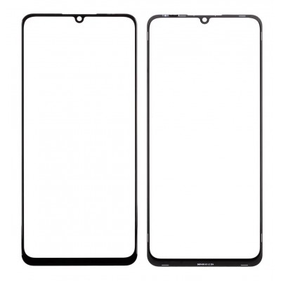 Replacement Front Glass For Zte Blade A72s Black By - Maxbhi Com