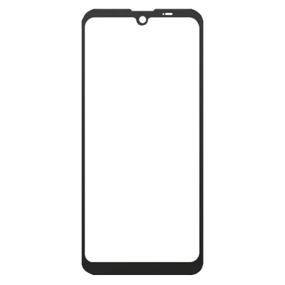 Replacement Front Glass For Blackview Bv5300 Pro Black By - Maxbhi Com