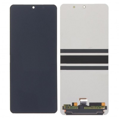 LCD with Touch Screen for Oppo Find N3 Flip Black