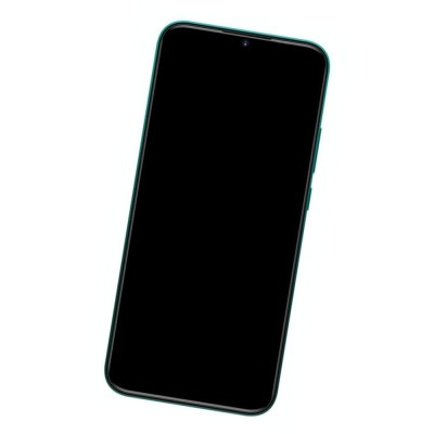 Camera Lens Glass with Frame for Doogee X96 Black