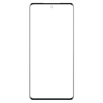 Replacement Front Glass For Vivo V29 Pro Black By - Maxbhi Com