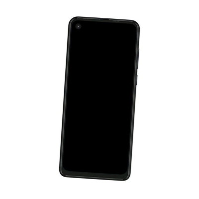 Middle Frame Ring Only for Motorola One Action Black