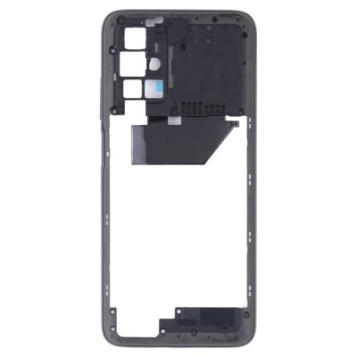 Middle Frame Ring Only For Xiaomi Redmi 10 Black By - Maxbhi Com