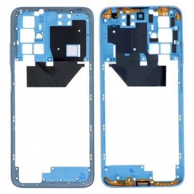 Middle Frame Ring Only For Xiaomi Redmi 10 Blue By - Maxbhi Com